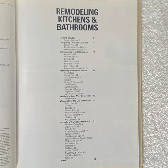 Vintage Grolier’s Home Owning Made Easy Remodelling Kitchens  & Bathrooms Book - Picture 5 of 11
